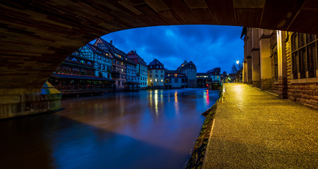 Petite France area in Strasbourg