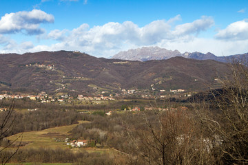 Fototapeta na wymiar Montevecchia, Lombardia