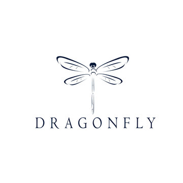 dragonfly 02 art logo