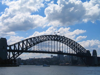 Fototapeta na wymiar Bridge in Sydney. Australia
