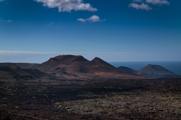 volcanic desert