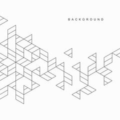 Abstract geometric technological background. 