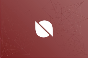 ontology ont cryptocurrency vector symbol network illustration