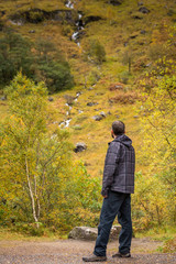 Tourist in Scotland