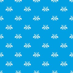 Writing pattern vector seamless blue repeat for any use