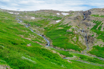 Landscape of Dynjandisheidi