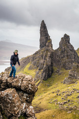 Tourist in Scotland