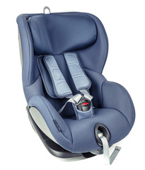 Naklejka premium Baby Safety Car Seat isolated on white