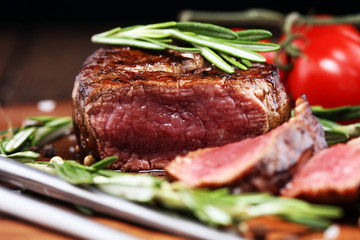Barbecue Rib Eye Steak - Dry Aged Wagyu Entrecote Steak
