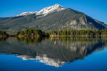 Dillon Reservoir Reflection