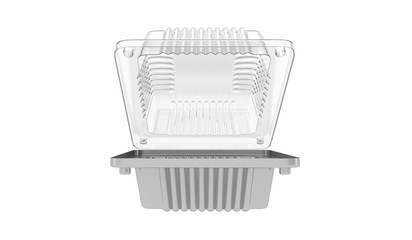 Food container foil metallic plastic