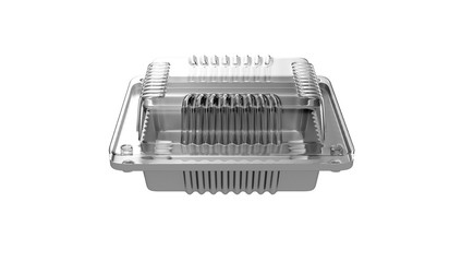 Food container foil metallic plastic