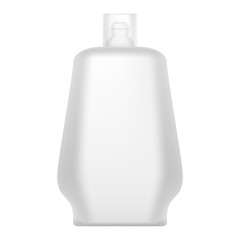 Lotion bottle icon. Realistic illustration of lotion bottle vector icon for web design