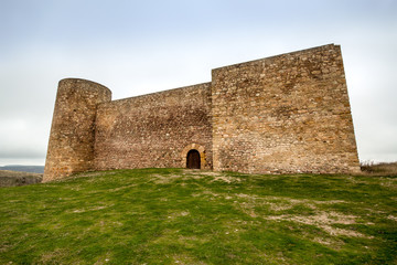 Fototapeta na wymiar Castle of Medinaceli, a medieval fortress bult in the 9th Century. Spain