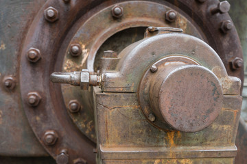 bearing block of a old machine