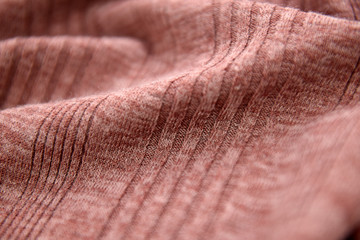 Naklejka premium Pink fabric in full frame