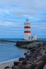 Fototapeta na wymiar The old lighthouse in Gardur