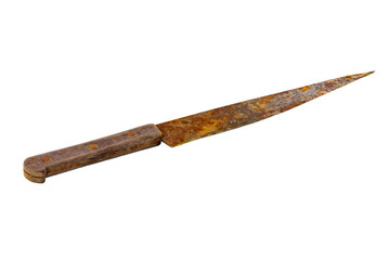 Old rusty knives