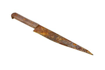 Old rusty knives