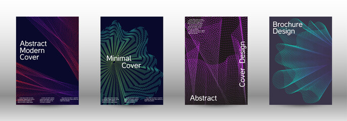 Minimal vector cover design with  linear waves.