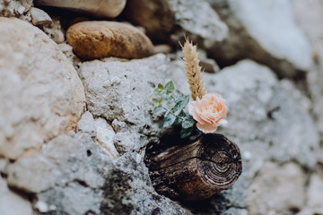 Fototapeta premium Boutonnière du marié