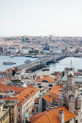 Fototapeta na wymiar View over the city of Istanbul