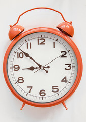 O'clock islolated on white background