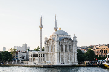 Fototapeta na wymiar Ortakoy mosque in Istanbul
