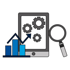 business chart report