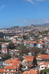 Fototapeta na wymiar view of the city funchal madeira