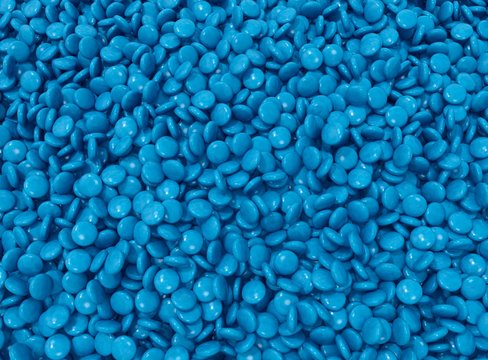 Coated medical tablets, illustration