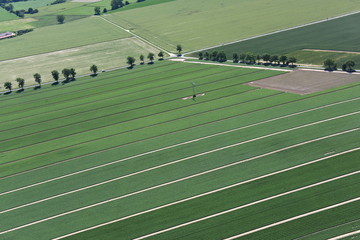 Obraz premium Landschaft Peenetal zwischen Anklam und Neetzow