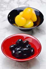 黒豆と栗の甘露煮