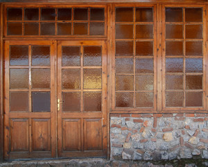 Wooden Door and Window