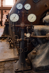 Fototapeta na wymiar Industrial heritage meters