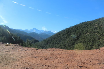 Trip to Morocco Africa. Marrakesh, Atlas Mountains