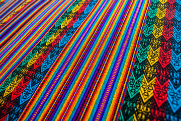 Textile texture from Latin American culture