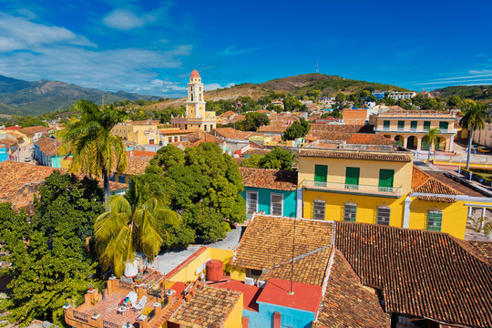 Trinidad Cuba skyline panorama view 