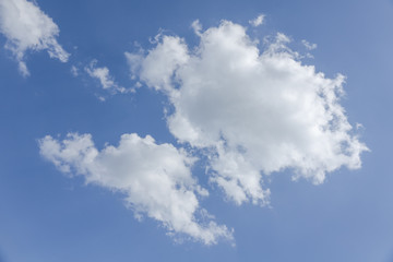 Cloud with blue sky