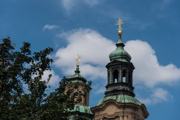 Fototapeta na wymiar Church Steeple Prague