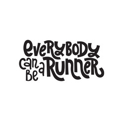 Fototapeta premium Body positive quotes