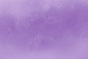 Violet ink and watercolor textures on white paper background. Paint leaks and ombre effects. Hand painted abstract image.