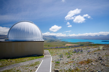 Mount st. John observatory, Lake Tekapo, New Zealand