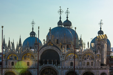 San Marco square and doom in venice