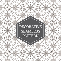 Batik Seamless Decorative Pattern Background