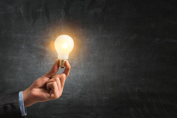 Concept of new ideas and innovation