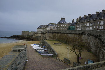 Saint Malo. Village of Brittany. France