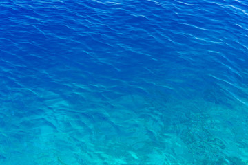Background of Red sea water surface
