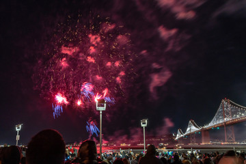 Fireworks in San Francsisco