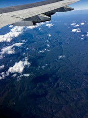 landscape view form aircraft